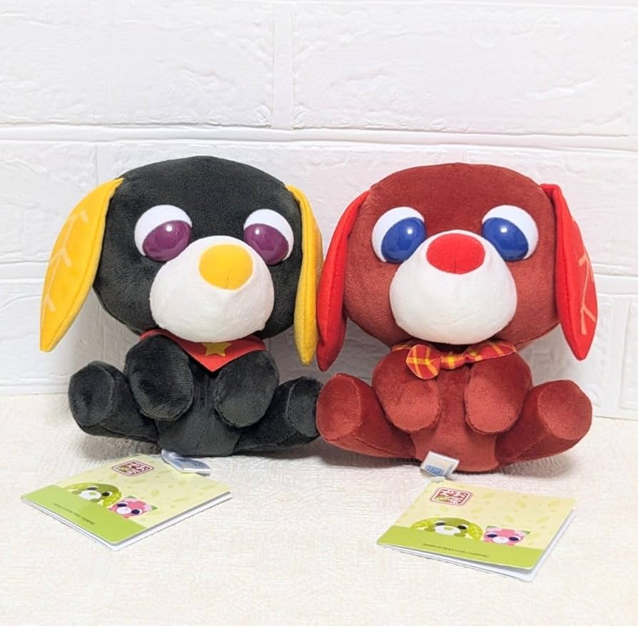 Amazon.co.jp: お茶犬 ぬいぐるみ vol. 2 ロン アール 2種セット